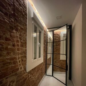 mampara metalica a medida